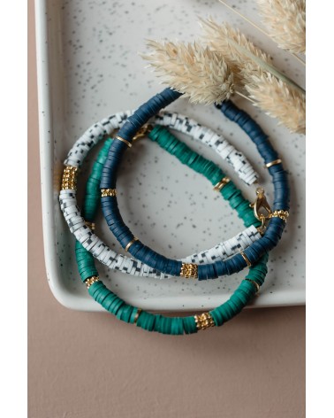 Atelier création de bracelets perles heishi