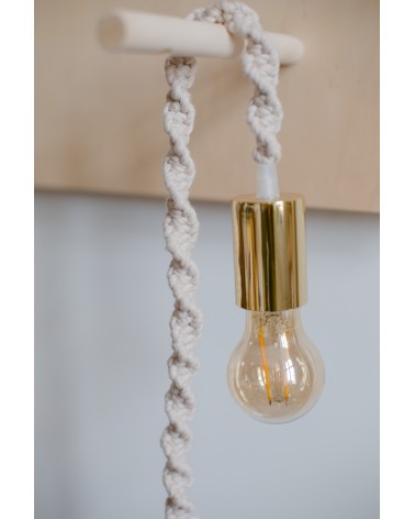 La Box Créative N°4 : la lampe baladeuse macramé