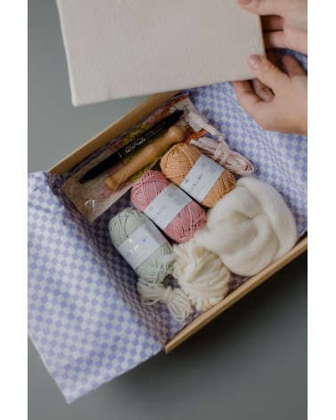 La Box Créative N.1 : Tableau textile