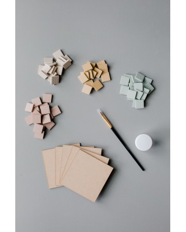 La box N°18 : Les sous-verres en mosaïque