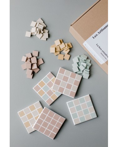 La box N°18 : Les sous-verres en mosaïque