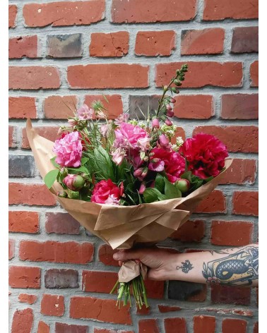 Atelier création de bouquet de fleurs fraîches avec Mariette
