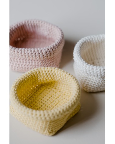Initiation au crochet : la corbeille