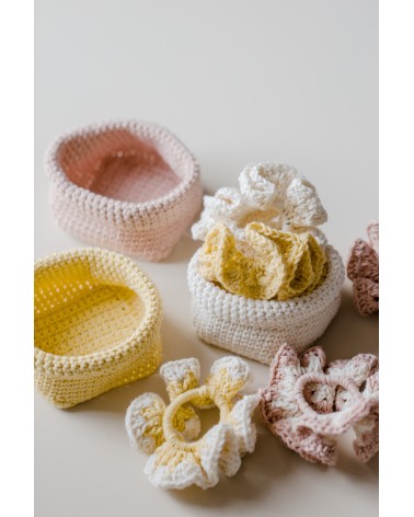 Initiation au crochet : la corbeille