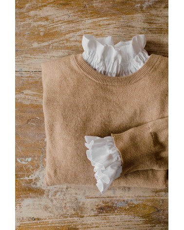 Atelier couture débutant : col et manchettes froufrous