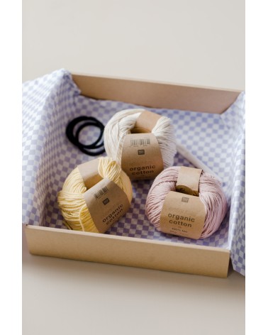 La box N°19 : crochet (chouchous et corbeille)