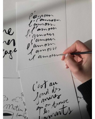 Atelier calligraphie - handlettering spécial Noël