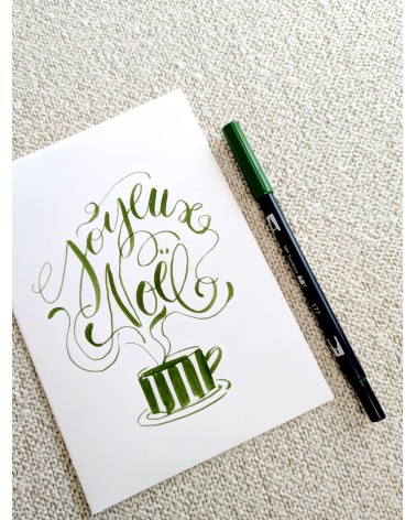 Atelier calligraphie - handlettering spécial Noël