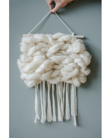 La box N°23 : Tissage - déco murale laine mèche