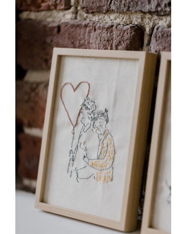 Atelier broderie : illustrations par My Lovely Thing