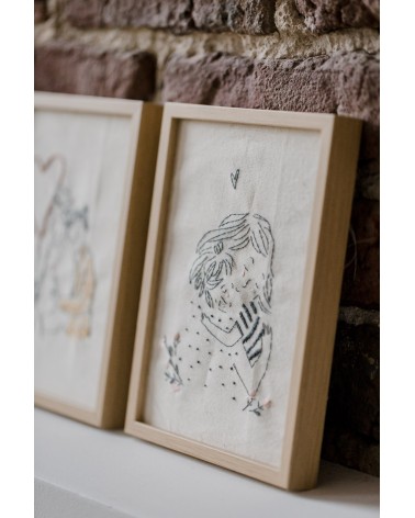 Atelier broderie : illustrations par My Lovely Thing