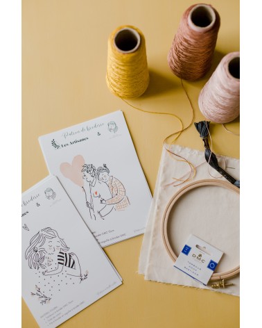 Atelier broderie : illustrations par My Lovely Thing