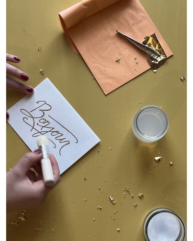 Initiation à la dorure à la feuille d'or