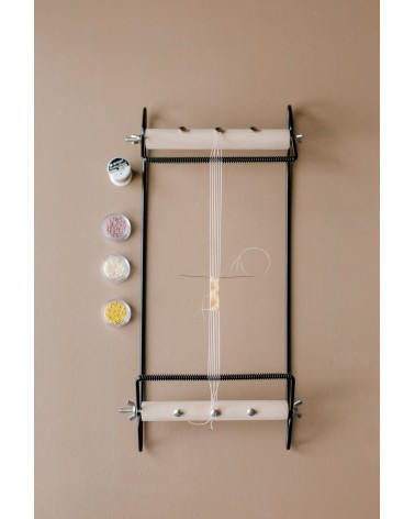 Atelier tissage de perles Miyuki (métier à tisser)