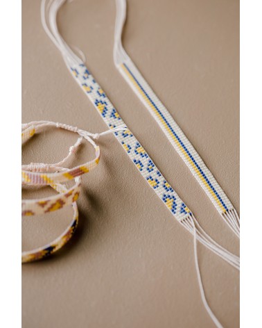 Atelier tissage de perles Miyuki (métier à tisser)