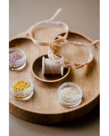 Atelier tissage de perles Miyuki (métier à tisser)