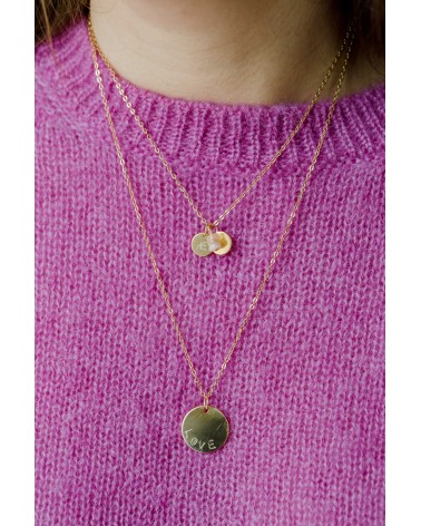 Atelier collier médaille gravée