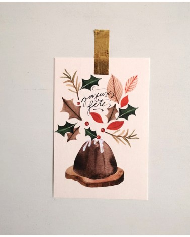 Initiation à l'aquarelle - cartes de Noël