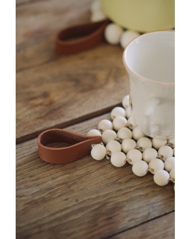 La box N°33 : Sous-plats perles de bois