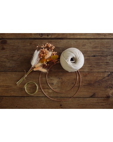 La box N°34 : Couronnes macramé et fleurs séchées